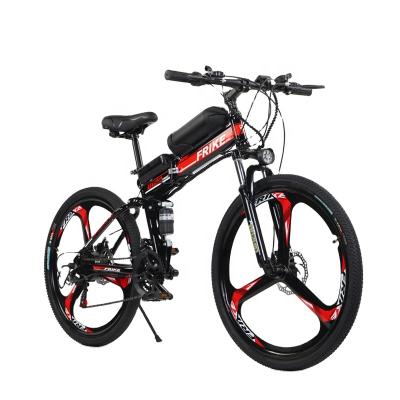 China 26 Inch Frike Carbon Steel Cheap Foldable Electric Bike Electric Foldable Bikes Bike for sale