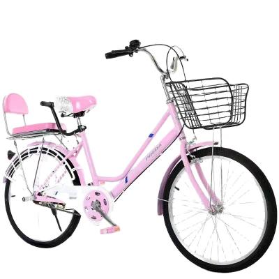 China China Hot Selling Popular 26 Inch Single Speed ​​With Basket City Bicycle Ladies Bike Bicycle for sale