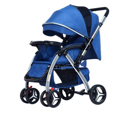 China New Widened and Enlarged Stroller Easy Folding Portable Baby Stroller Extended Foldable Four-Season Universal Stroller Baby Carriage Stroller for sale