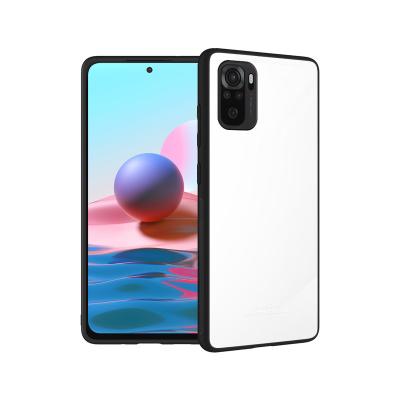 China Hot Selling China Anti-fall Phone Case High Quality Smooth Touch Feeling Tempered Glass Phone Cover For Redmi note10 note10pro for sale