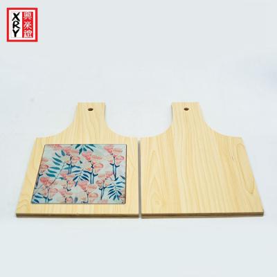 China Custom Sublimation Ceramic Tripod Pot Holder Viable For Kitchen Cooking Tripod for sale