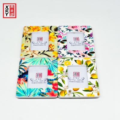 China New Fashion Ceramic Square High Quality Custom Photo Frames for sale