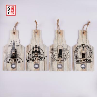 China Viable Cheap Bulk Sublimation Souvenir Custom Shape Bottle Opener for sale