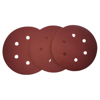 China Aimchamp C216 red sand 2021 wooden /soft mentals new 6 inch sandpaper sandpaper sandpaper roll abrasive disc for sale