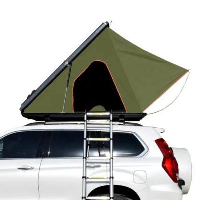 China Hot Sale 4WD Shell Car Aluminum Roof Top Tent Camouflage/Field Game SUV Camping Tent For Outdoor Camping for sale