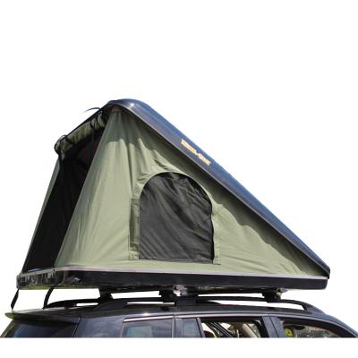 China Camouflage/Field Game Wholesale 4x4 Off Road Fiberglass Car Camping Hard Shell Roof Top Tent For Sale for sale