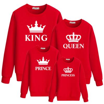 China OEM Breathable Eco-Friendly Winter Baby Clothes Plain Long Sleeve Family Matching Custom Sweatshirt for sale