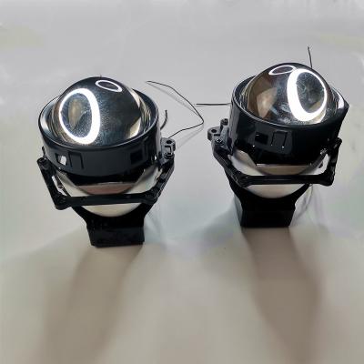 China OKATUU Factory Hi/Low 9000LM Bi LED Projector Lens Car Headlight Laser Lens For 3.0Inch Car for sale