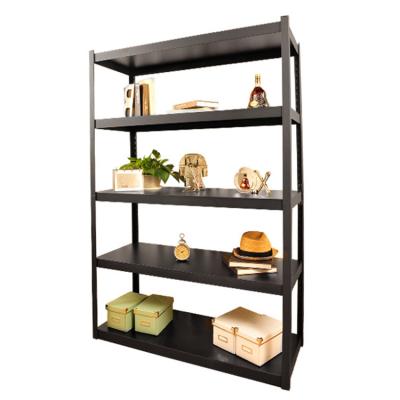 China Corrosion Protection Many Layers Metal Adjustable Light Duty Shelf Home Storage Assemble Rack for sale