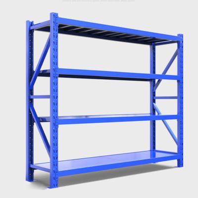 China Corrosion Protection Heavy Duty Industrial Boltless Metal Shelf Storage Warehouse Cantilever Rack for sale