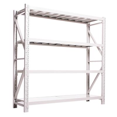 China Corrosion Protection Steel Warehouse Storage Racks Favorable Price Boltless Industrial Shelving for sale