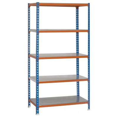 China High quality layers of corrosion protection 4 blue or white standard metal light duty shelves for sale