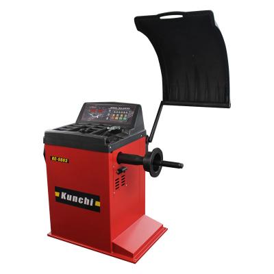 China KC-9803 Cheaper Price Full Automatic High Performance Wheel Auto Tire Balancing Machine for sale