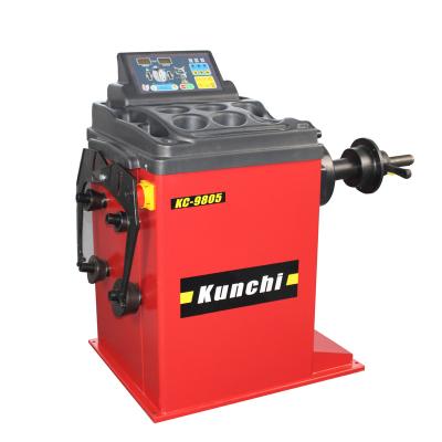 China Best Price Service Equipment KUNCHI KC-9805 Computerized Automatic Wheel Balancing Machine KC-9805 for sale