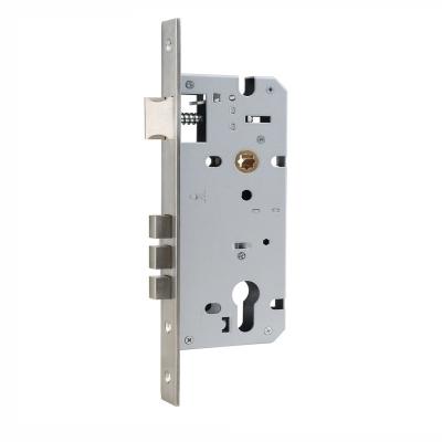 China Stainless Steel JIXIN Security High Fire Rated Aluminum Auxiliary Door Lock Body for sale