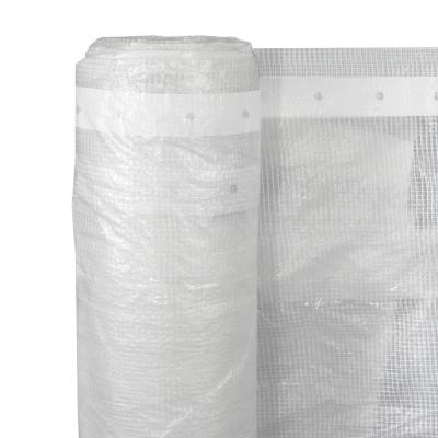 China Heavy Duty Fireproof Anti Pill Scaffolding Covering PE FR6 Tarpaulin Sheet For Construction Te koop