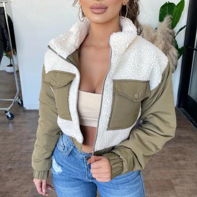 China Winter Women's Coats Ins Bomber Jackets And Coats Anti-wrinkle Fur Shorts Popular Women's Clothing for sale