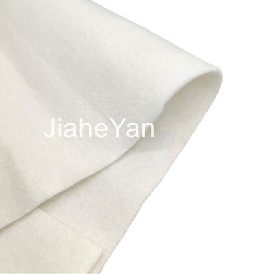 China Perforated Sustainable Needle Quilted Nature Cotton Water Absorbent Cotton Interlayer Non Woven Cotton for sale