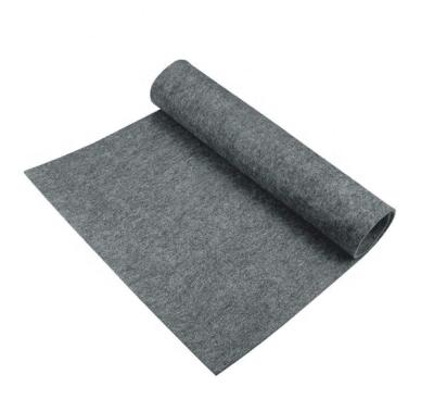 China Viable Material Wholesale Recycled Custom Nonwoven Needle Punched Felt Non Slip Rolls Mat For Wedding Stage Show Celebration for sale