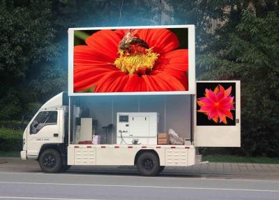 China P4 Mobile Truck LED Display / LED Mobile Digital Advertising Sign Trailer for sale