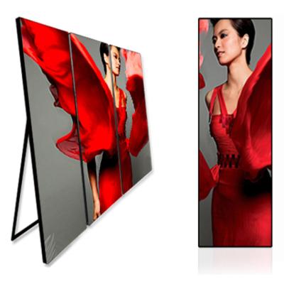 China Full Color LED Poster Screen / Internal Led Poster Board High Definition for sale