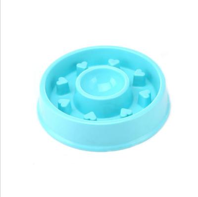 China Automatic Plastic Fun Maze Pet Slow Feeder Anti Clogging Feeder Prevent Bloating Feeding Plastic Dog Pet Food Bowl for sale