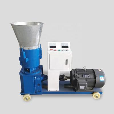 China Blue Wood Pellet Making Equipment 150kg/H Wood Pellet Mill Machine for sale