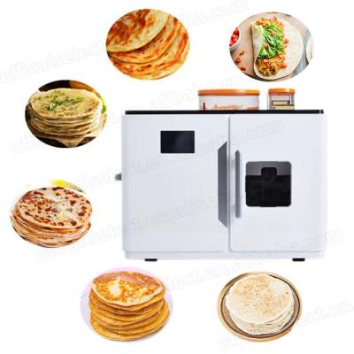 China chapati roti flat pancake tortilla making machine roasted duck bread baking maker machine hydraulic dough press machine for sale