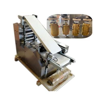 China 12 inch Pizza dough press samosa sheet tortilla wraps making machine roti maker automatic roti making machine chapati in for sale