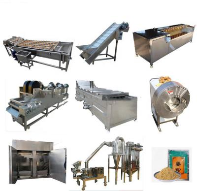 China Automatic Ginger Garlic Powder Making Machine Dehydration for sale