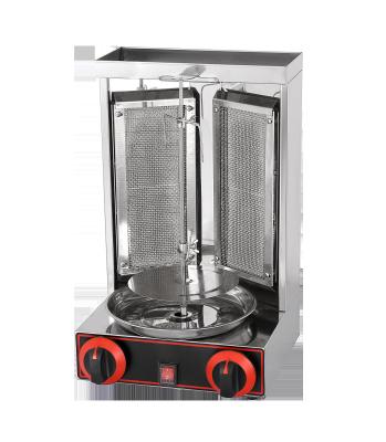 Κίνα Δύο καυστήρες 110V Ηλεκτρική Shawarma Kebab Grill Machine Οικιακή χρήση Gas Mini προς πώληση