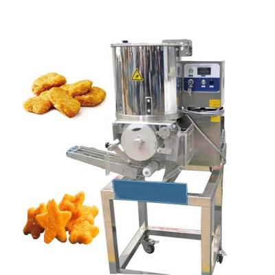 China Commerciële 10 stuks/min Burger Patty vormmachine roestvrij staal Te koop