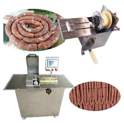 Chine Machine de fabrication de saucisses en acier inoxydable en argent entièrement automatique à vendre