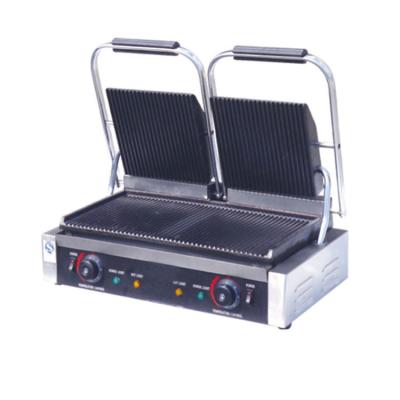 China Double Board Electric Panini Press Steak 3600w for sale