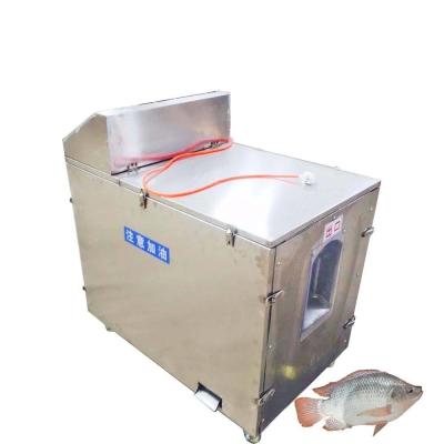 China Máquina automática de processamento de peixe Bacalhau Gancho de peixe Truta Salmão Gato Tilapia Sashimi fumado Cortador à venda