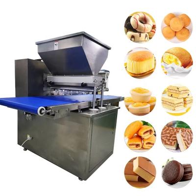 Cina High Speed Cake Maker Cookie And Cake Depositor Machine Automatic Pineapple Cake Machine (Motore automatico per la preparazione di torte) in vendita