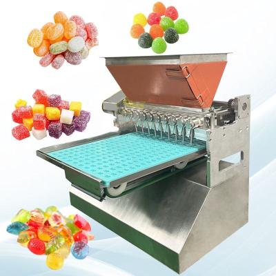 China Table Top Multivitamin Jelly Production Mini Gummy Depositor Caramel Small Candy Make Machine Price for sale