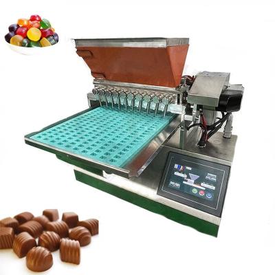 China Lab Scale Automatic Small Hard Candy Make Depositor Jelly Sugar Chocolate Bar Depositor Machine for sale