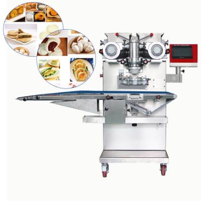 China Panda Cookie Puff Pastry Mooncake Gevulde Tulumba Maak Incrust Machine Volledig Automatisch Te koop