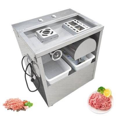 China Multifunctional Meat Preparation Machine For Fresh And Frozen Meat Cutting Efficiency for sale