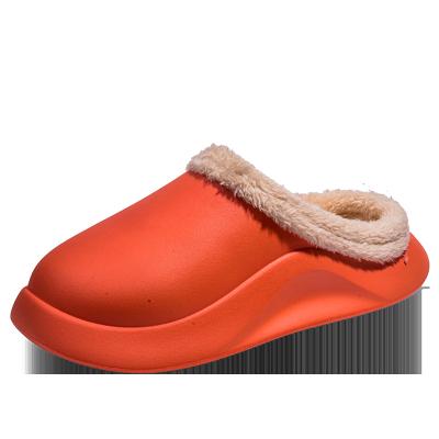 China CUSHIONING 8013 New Design Soft Unique Cotton Home Shoe Slippers Waterproof Plush Indoor Warm Slippers for sale