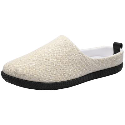 China HN4252 Breathable Wholesale Cotton Canvas Slippers for sale