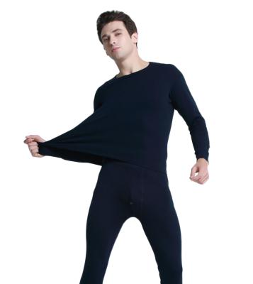 China Factory wholesale thermal plus size seamless high elastic winter keep warm men's thermal underwear sets for sale