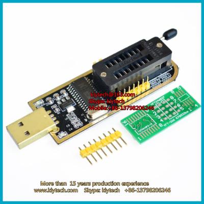 China Electronic Components 24 25 Series Flash EEPROM BIOS USB Programmer with Software and Driver Module Board for sale