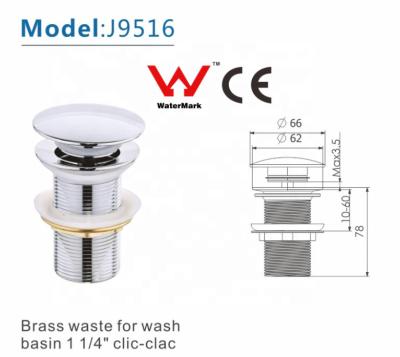 China Automatic Basin Drain Brass Chrome Stainless Steel Bathroom Pop Up Sink Drain for sale