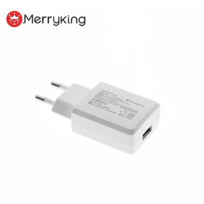 China Hot Selling Mobile Phone EK Plug DC Adapter 5V 0.5A Output Power Supply With CE GS CB CERT for sale