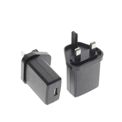 China CE UKCA Certification UK 3 Pin USB Wall Charger 5V 2A 2.4A 2.5A 3A Mobile Phone USB Wall Charger Quick Fast Charging Adapter for sale