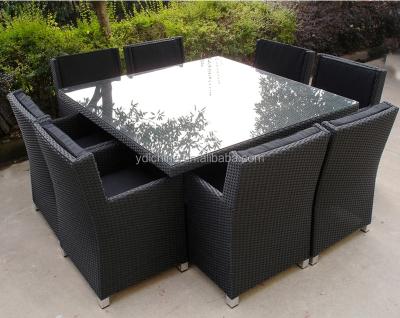 China Garden Set Rattan Wicker Furniture Outdoor Dining Set for sale