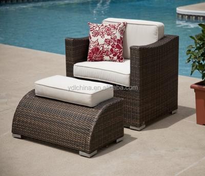 China Garden Set SGS HDPE Rattan Wicker Garden Chair for sale