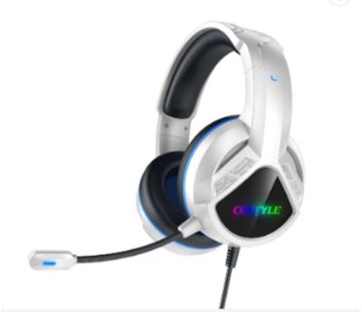 China Headband Factory OEM Brand Wired 7.1 RGB LED Light Gaming High Quality Headphones Mobile Gaming Headphones For PC Gaming Headset for sale